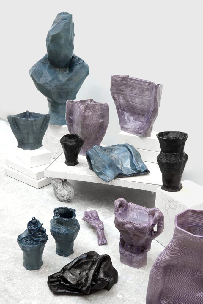 3D-printed ceramic works from ARTEFACTS — Repetition, Interrupted by Ralf Gloudemans